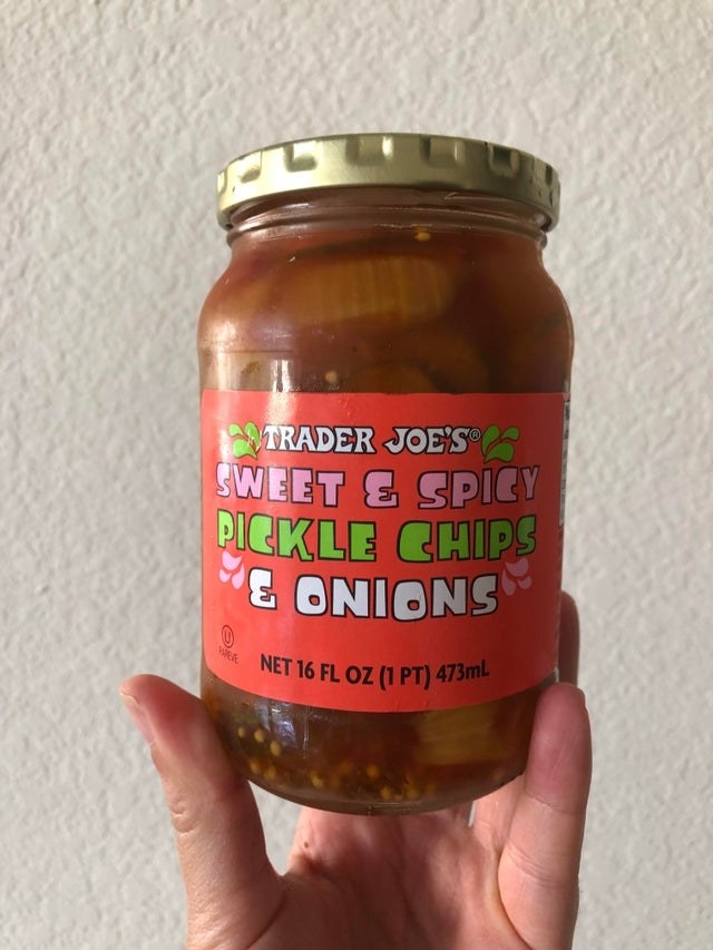 Sweet &amp;amp; Spicy Pickle Chips and Onions