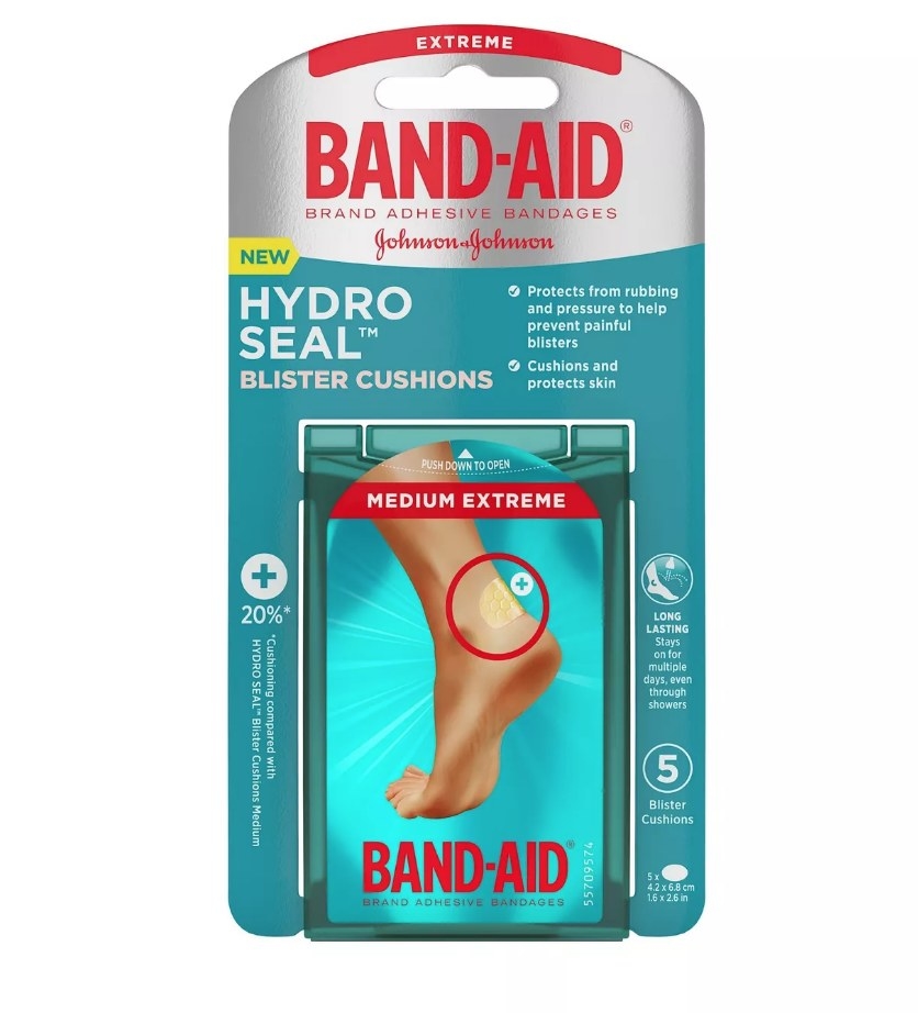 Pack of Band-aid blister cushions