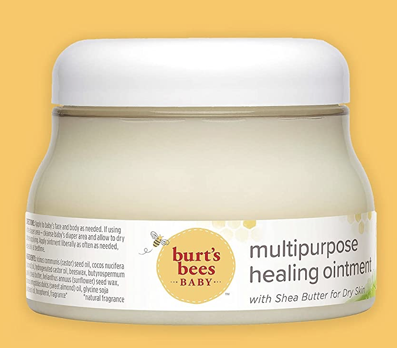 jar of burt&#x27;s bees baby healing ointment