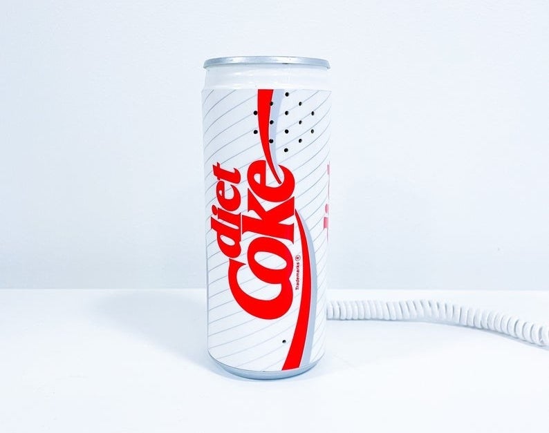 A Diet Coke novelty phone