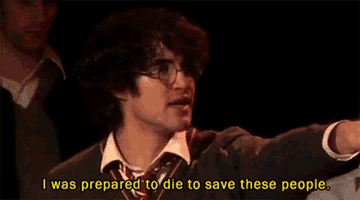 Harry says he was prepared to die to save people and Voldemort says he didn&#x27;t, but Harry says he meant to