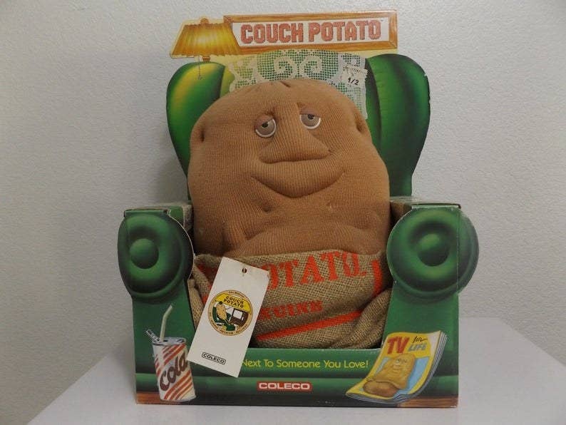  The Couch Potato 13 Plush by Coleco : Toys & Games
