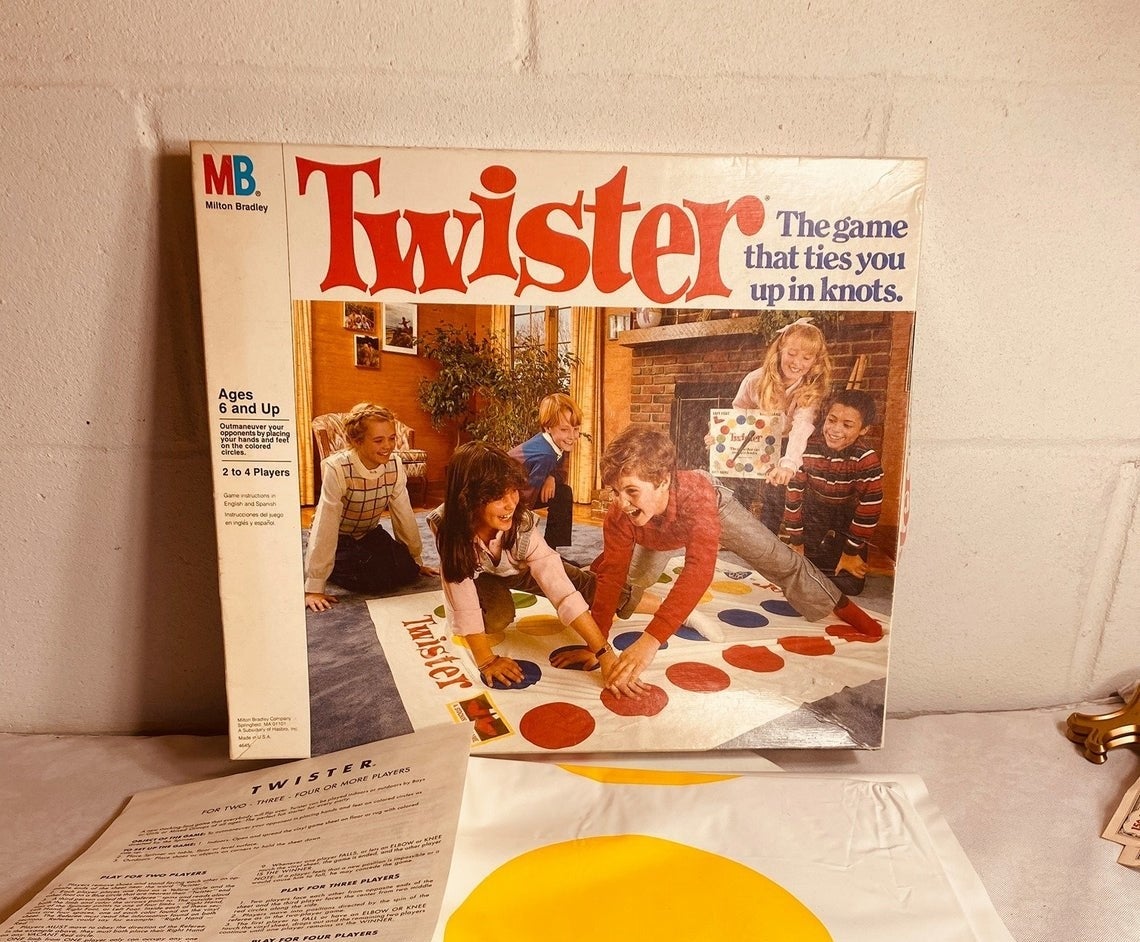 A 1986 edition of Twister game