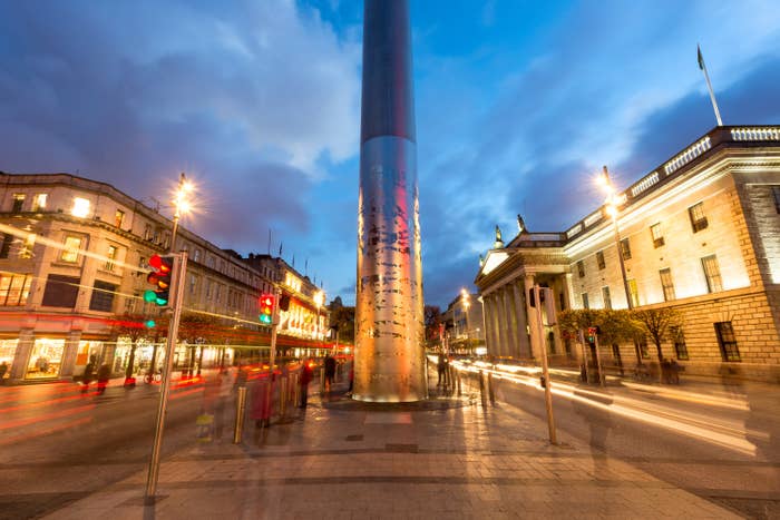 A street in Dublin, Ireland