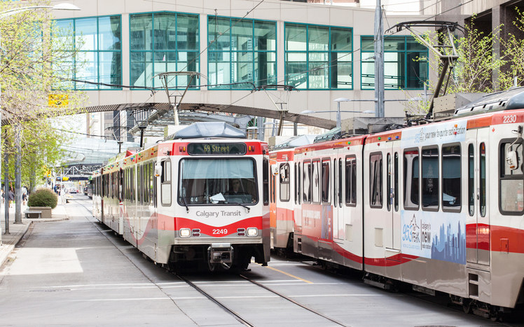 An image of Calgary Transit.