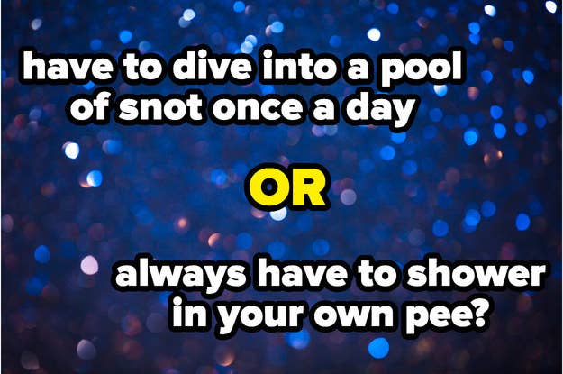 Personality Quiz: would you rather?