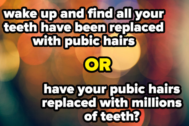 13 Disgusting Questions That Are Impossible To Answer