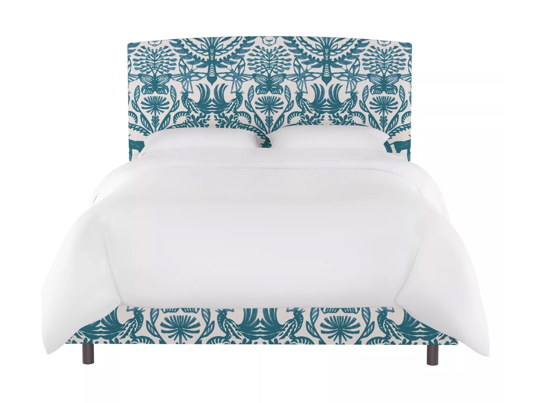 The upholstered bed