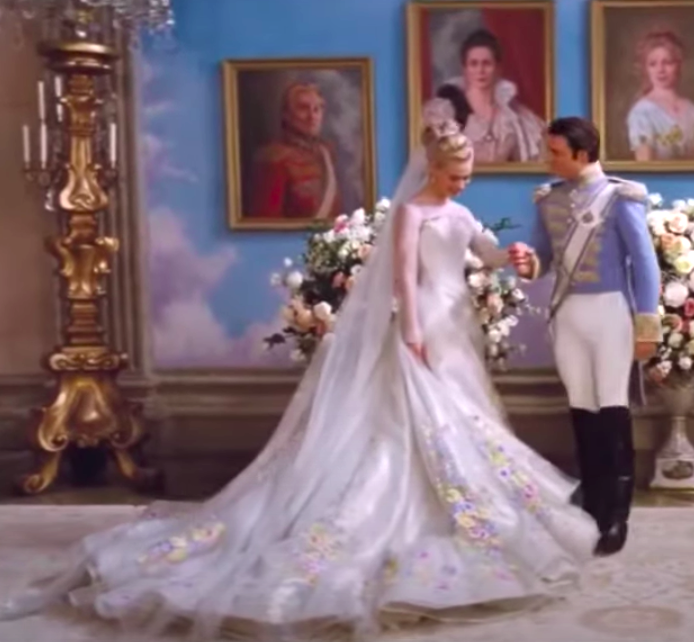 Cinderella Wedding Dress, Blue Ball Gown Wedding Dress, Bedazzle Wedding  Dress, Sky Blue Ballgown, Blue 3D Flower Wedding Dress Long Train - Etsy