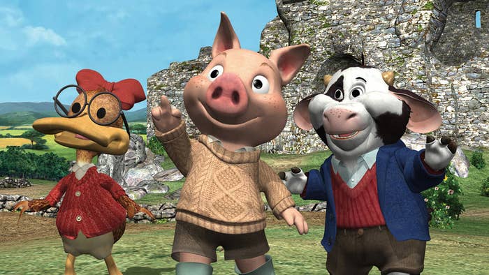 Piggly, Dannan O&#x27;Mallard, and Ferny Toro hanging out in Ireland as kids