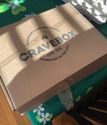 Reviewer photo of the CraveBox