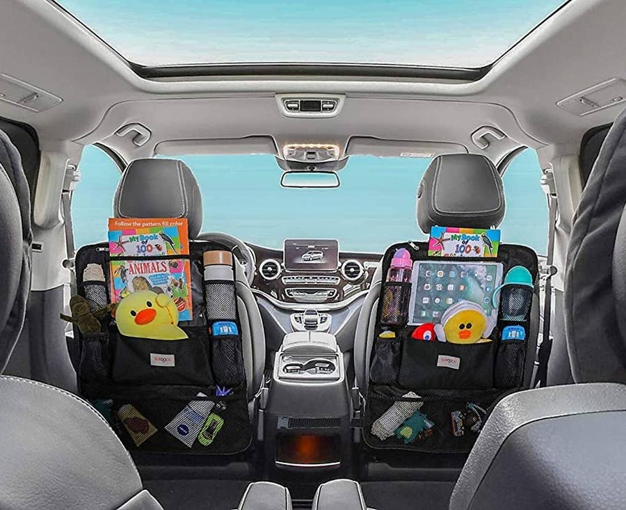 Car Accessories Seat Gap Filler Storage Box Phone Holder Organizer Right  Side – Tacos Y Mas