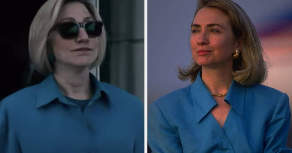 Here S The Impeachment American Crime Story Cast Side By Side With Their Real Life Counterparts Humming Zone