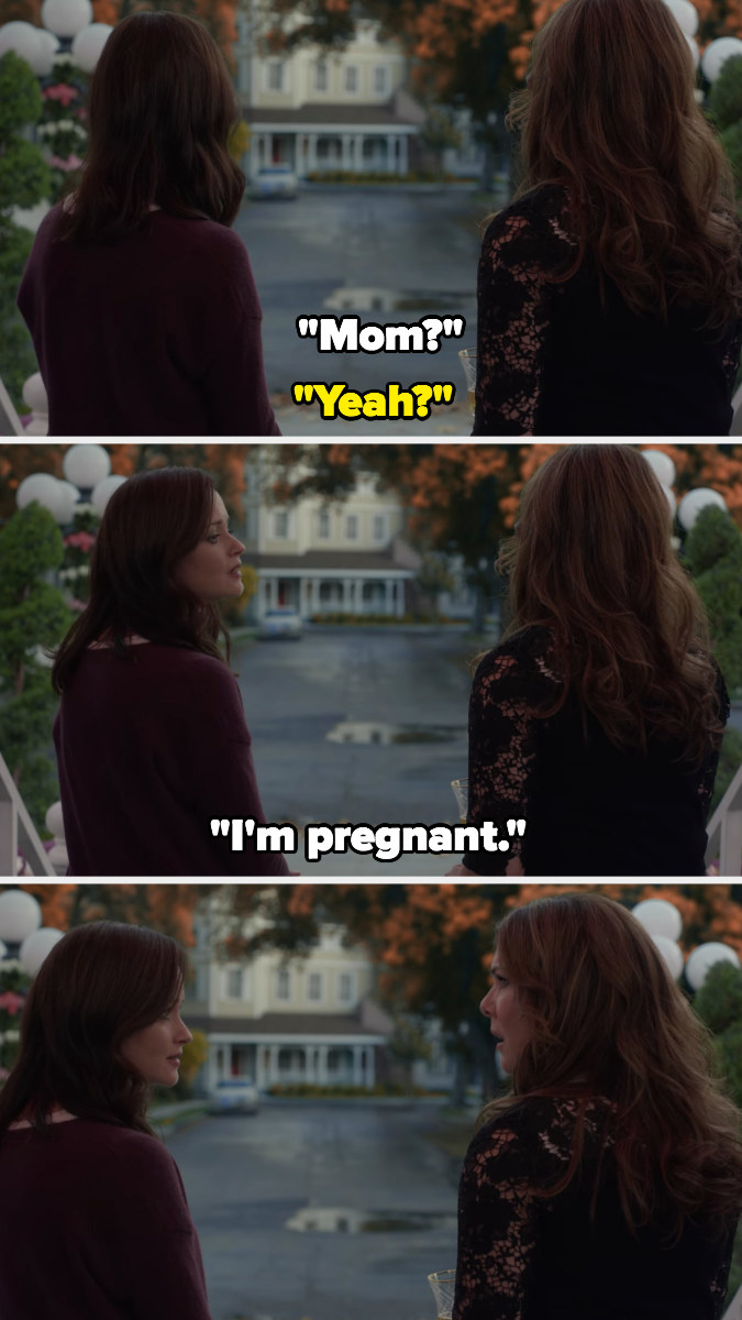 Rory tells Lorelai she&#x27;s pregnant