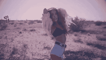 Ariana Grande gif from the Into You music video 