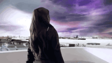 Ariana Grande gif from the One Last Time music video 