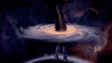Ariana Grande gif from the God Is A Woman music video 