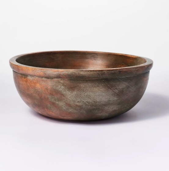 brown wooden bowl