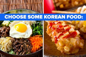 choose some korean food