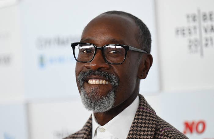 Don Cheadle is photographed at a film premiere at the 2021 Tribeca Festival