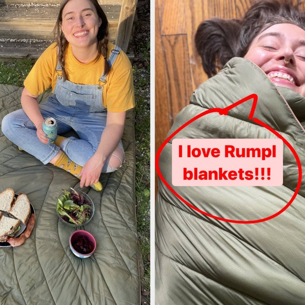 I Have A Rumpl Puffy Blanket And Recommend It For Anyone Who Likes Chilling  Outside All Year Long