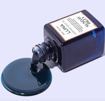 the blue facial oil