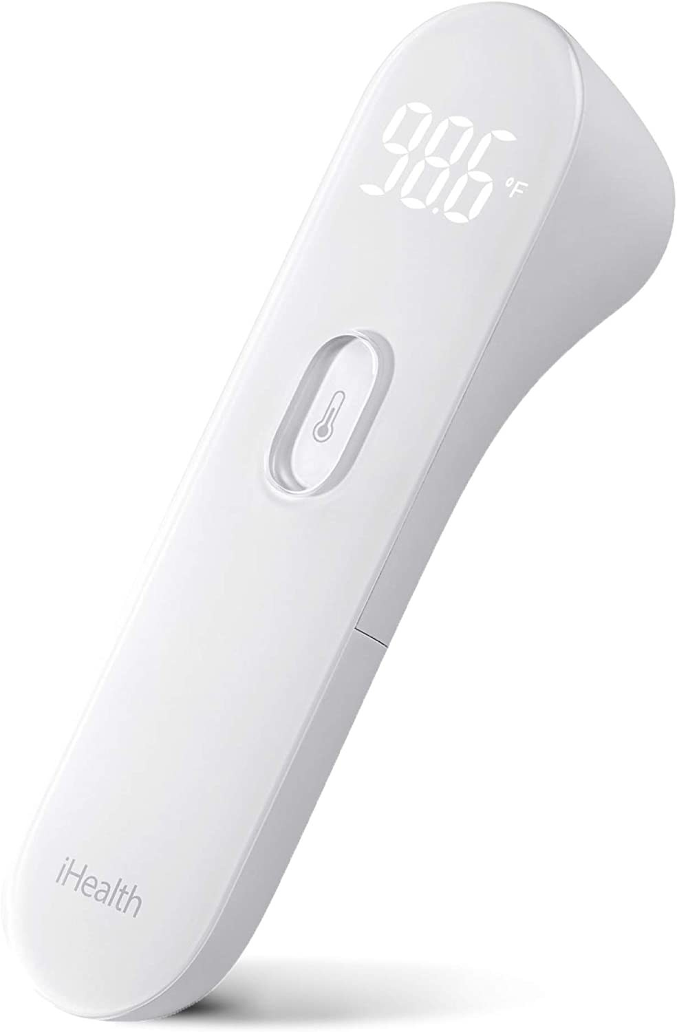 The forehead thermometer in white