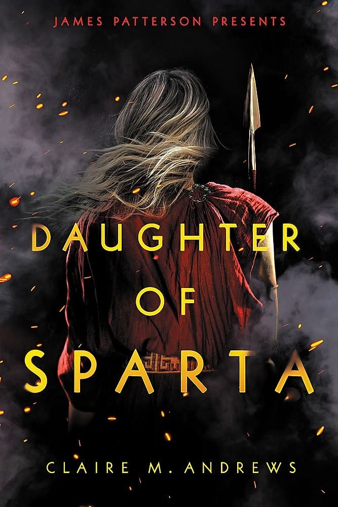 Daughter of Sparta cover. Book by Claire M. Andrews