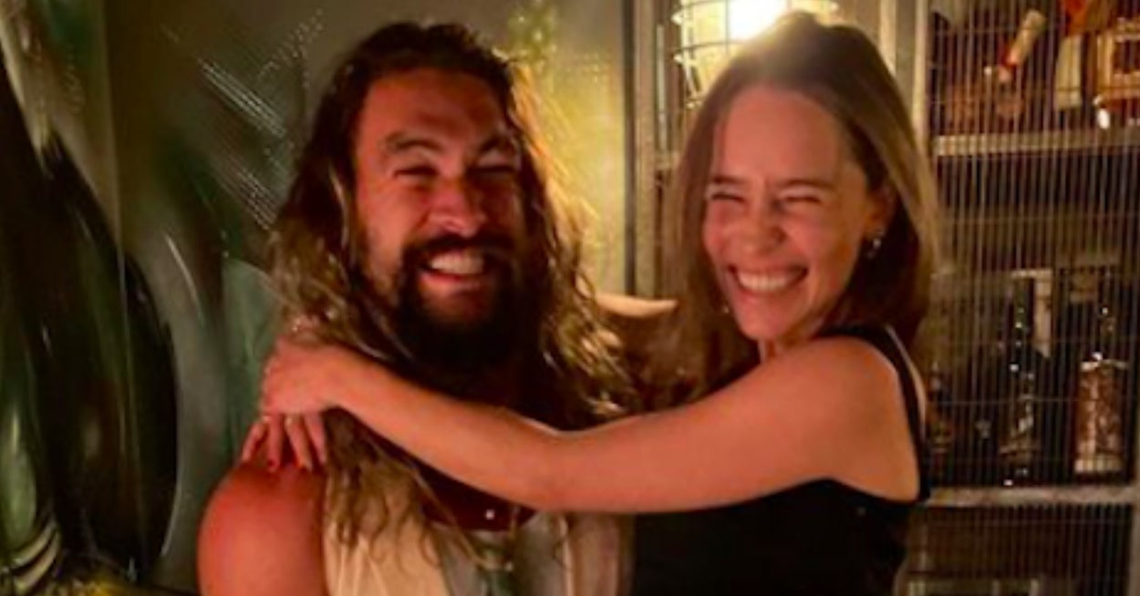 Emilia Clarke And Jason Momoa Reunited On Instagram And The Vibes Are Adorable Humming Zone