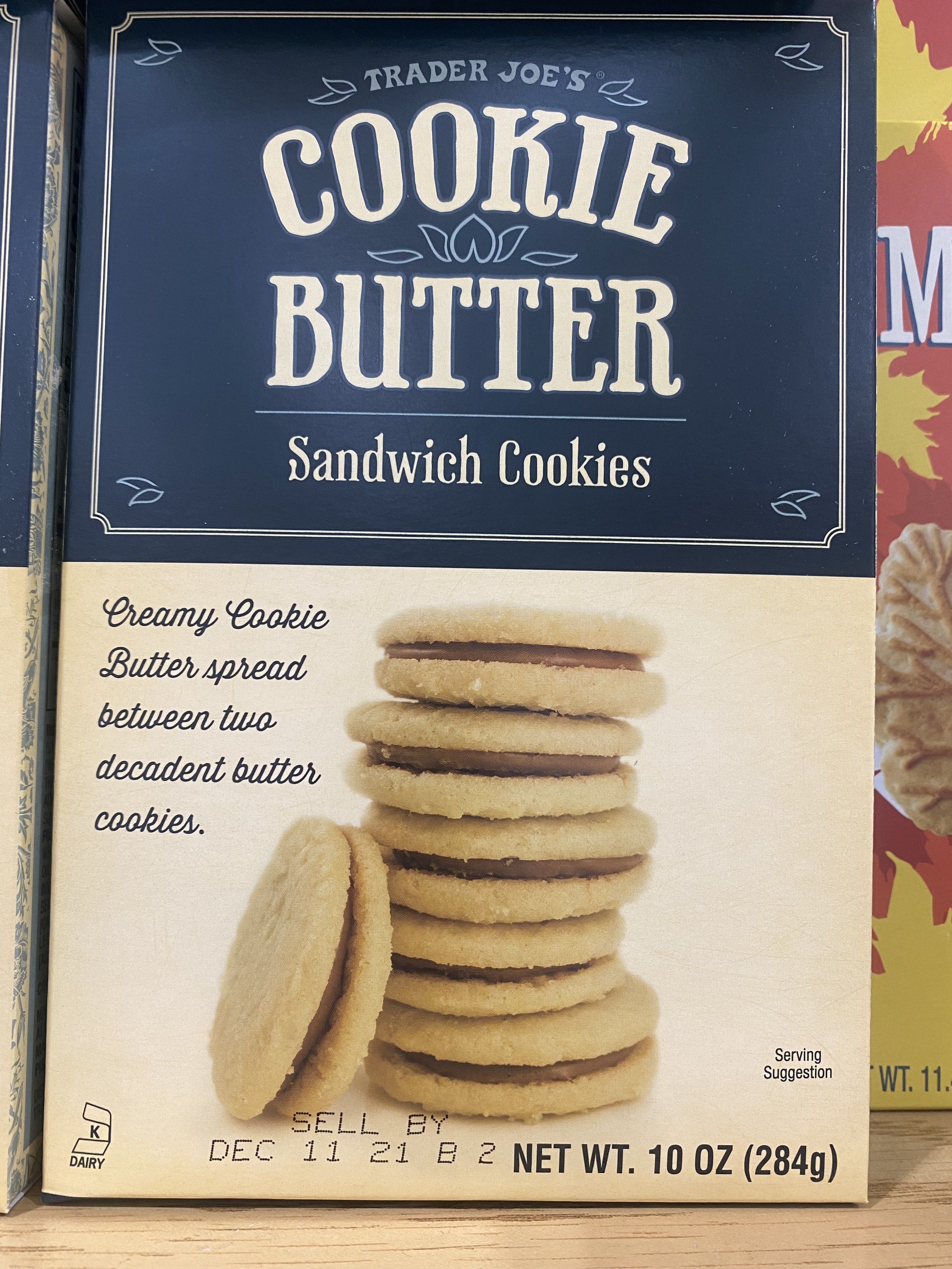 Cookie Butter Sandwich Cookies