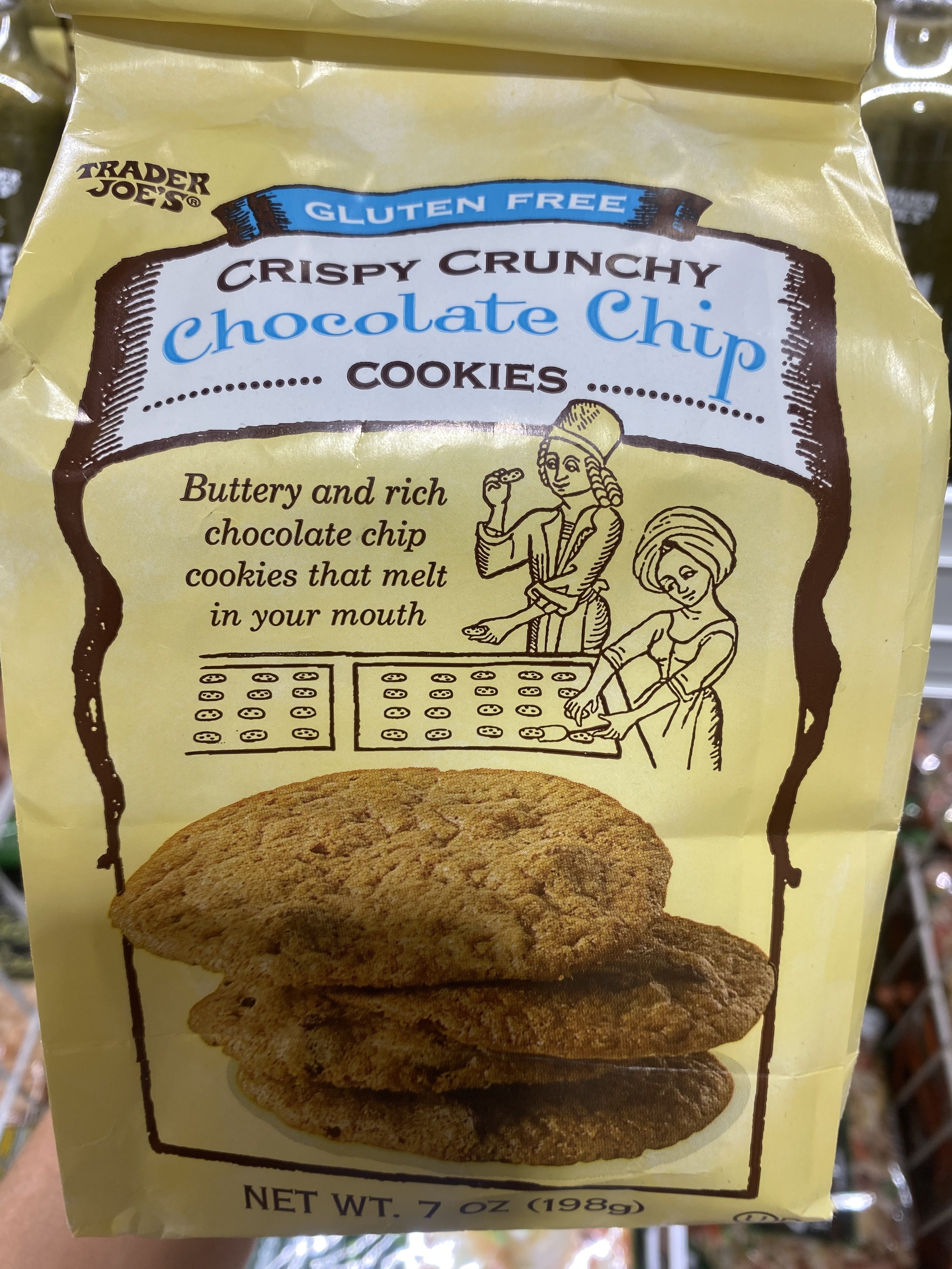 Gluten-Free Crispy Crunchy Chocolate Chip Cookies