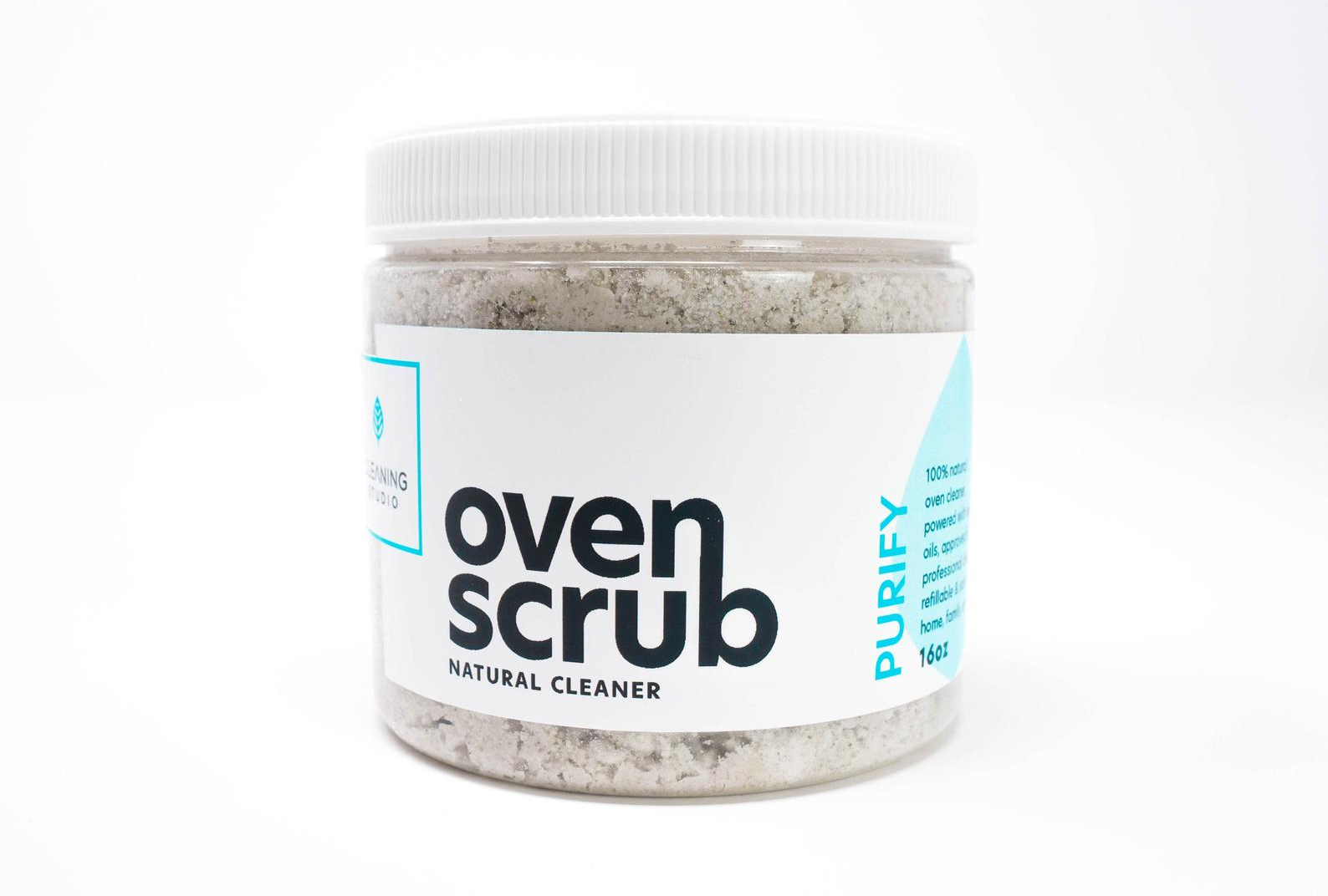 tub of oven scrub natural cleaner