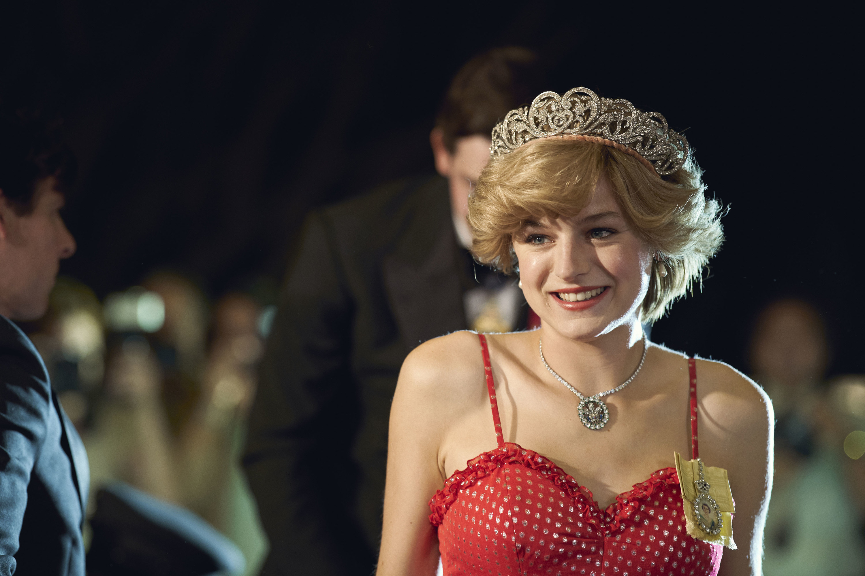 Emma Corrin as Princess Diana in The Crown Season 4