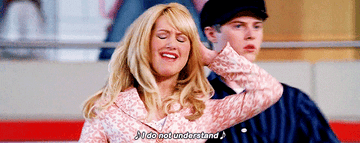 Sharpay singing &quot;I do not understand&quot; in the cafeteria