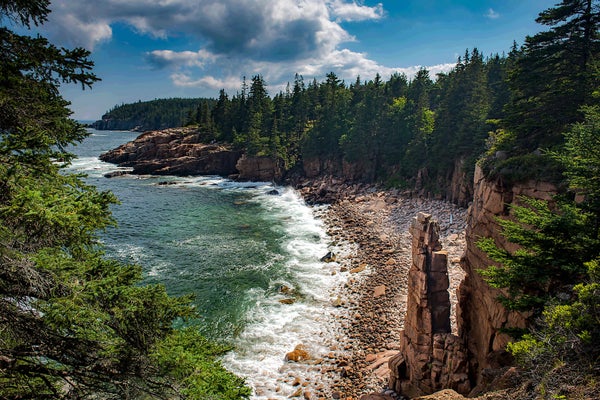 A view of Acadia National Park