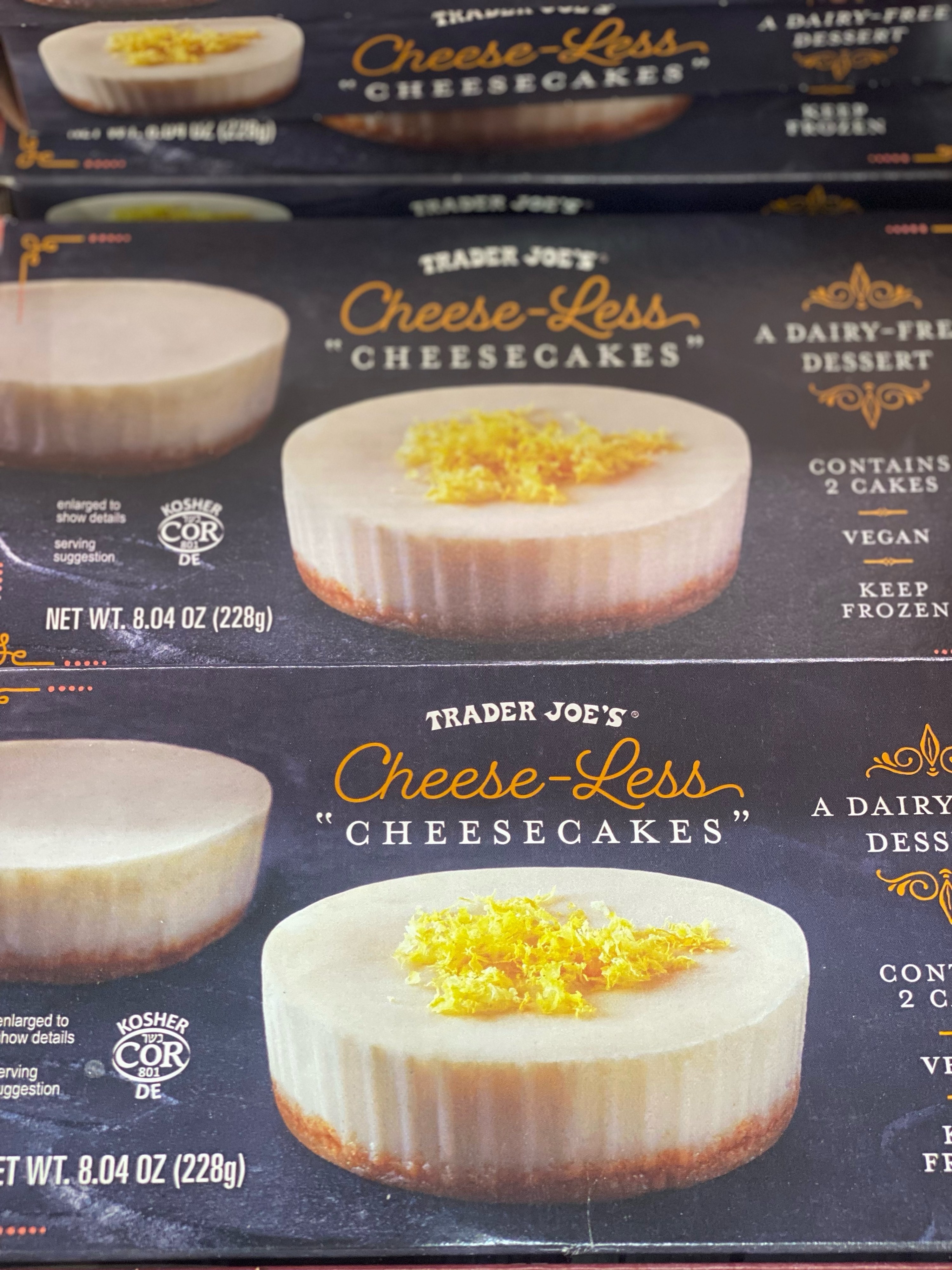 Cheese-Less Cheesecakes