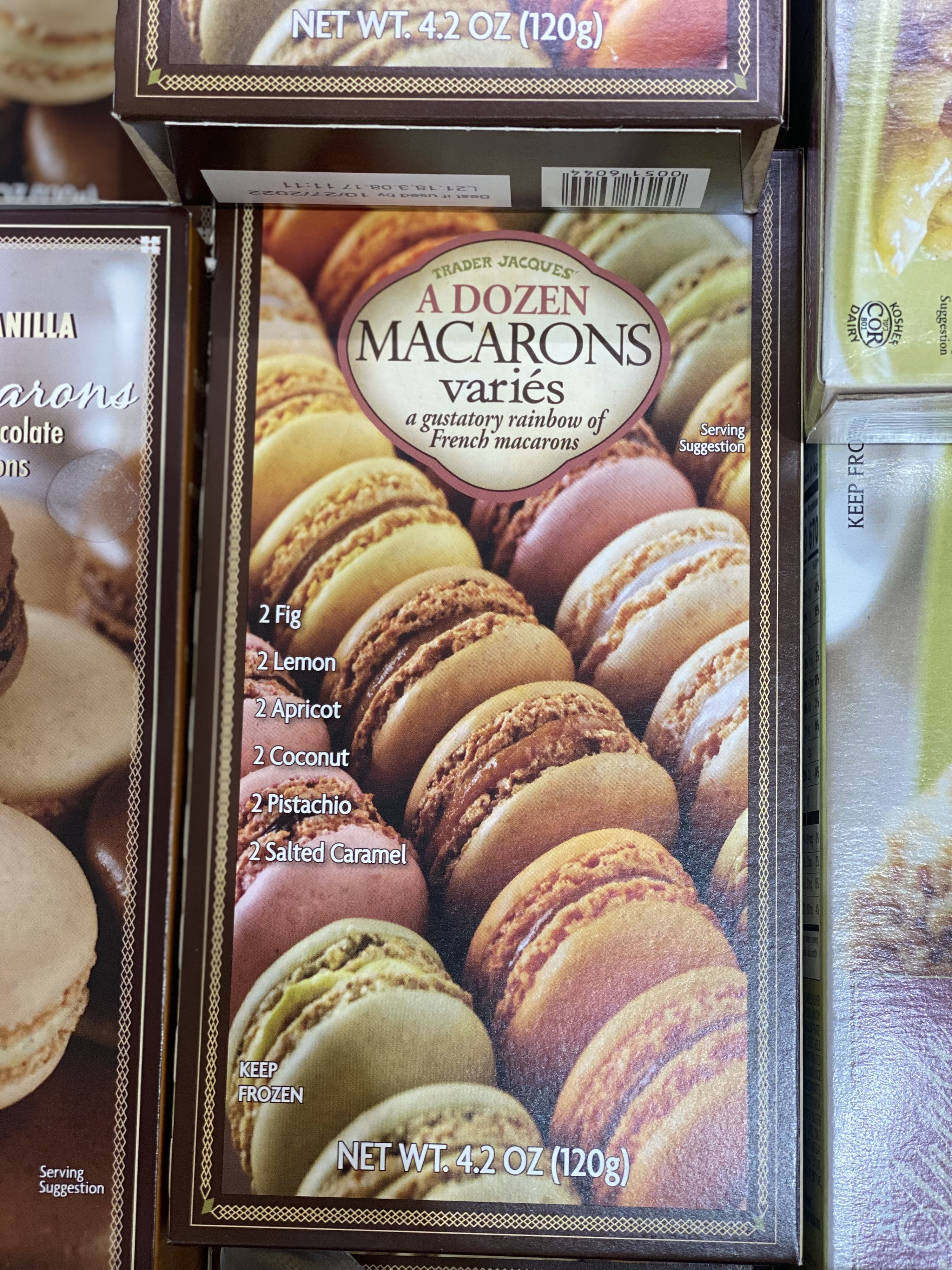 A Dozen Macarons Variés