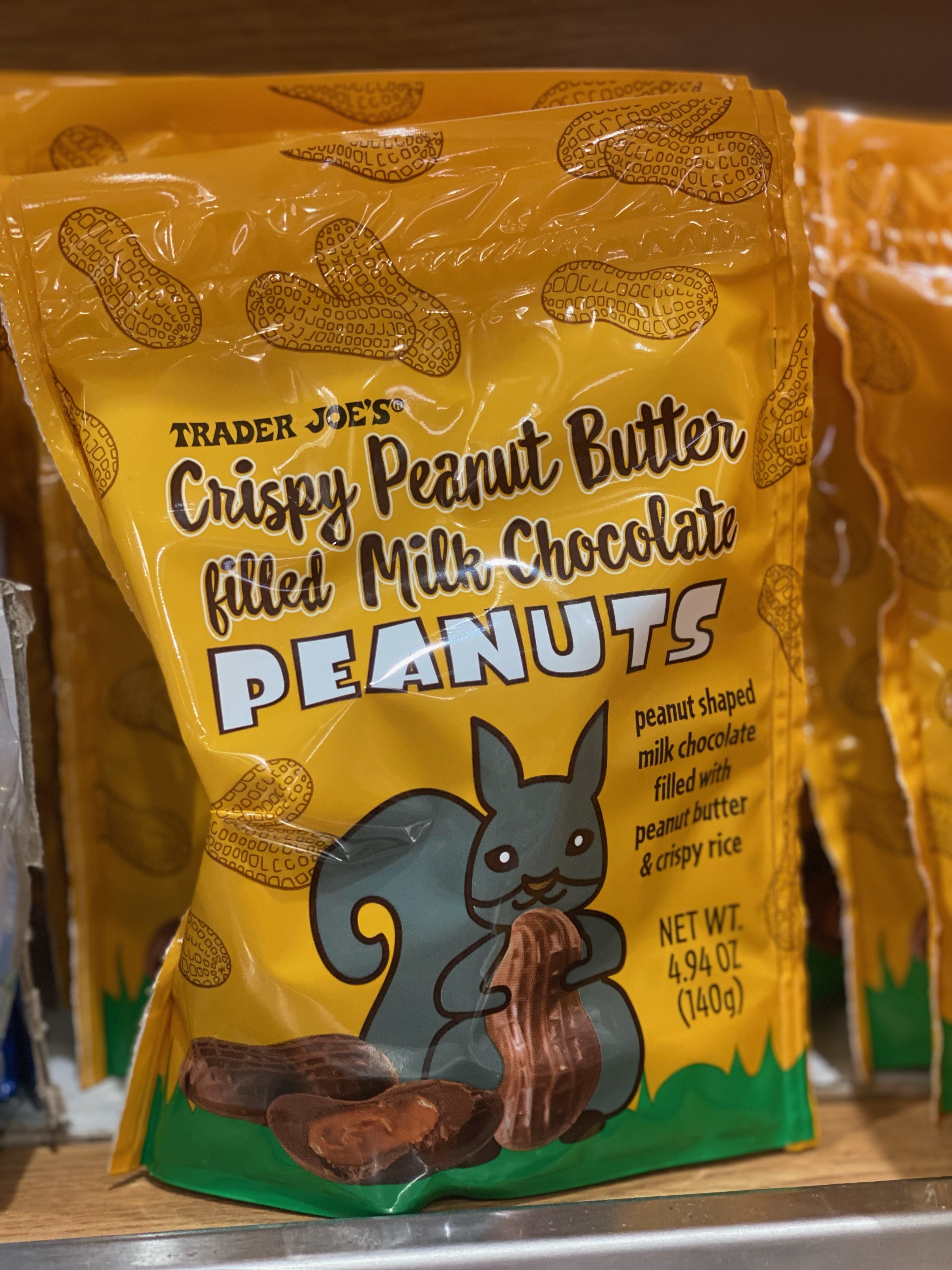 Crispy Peanut Butter Filled Milk Chocolate Peanuts