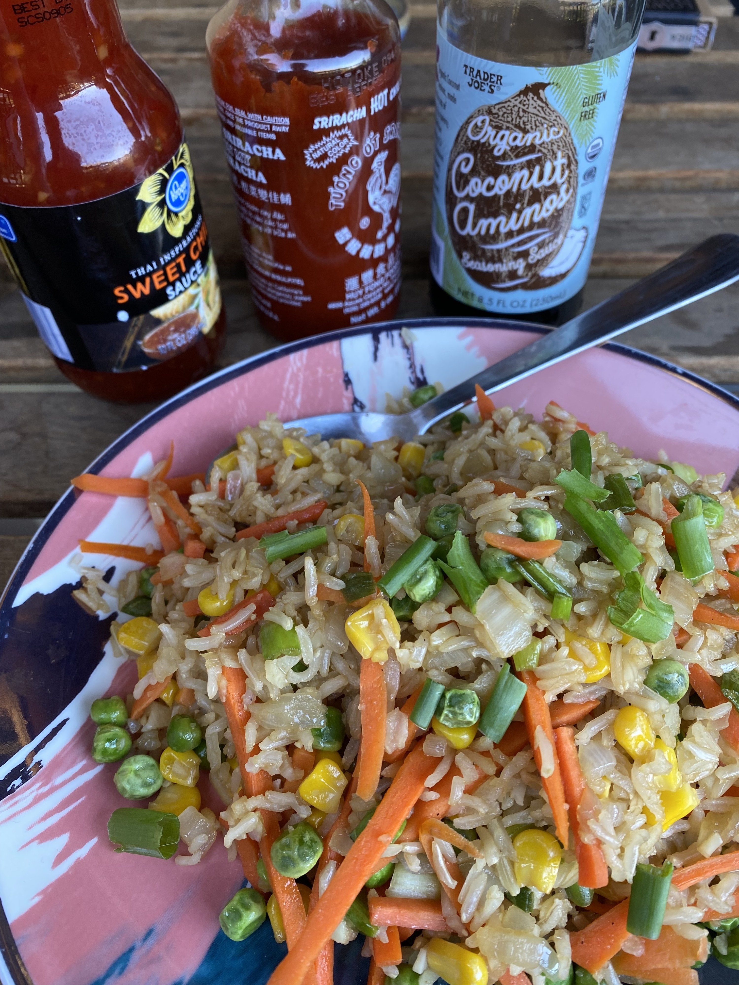 Vegetable fried rice