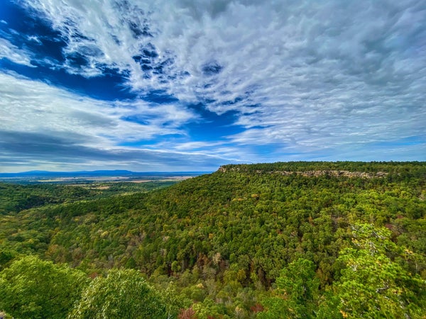 A view from Petit Jean National Park.