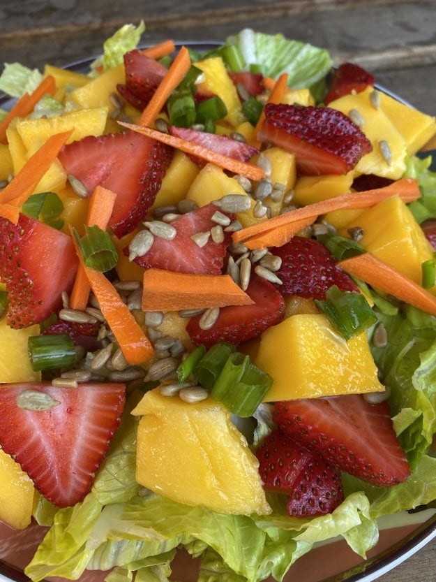Salad with fruit