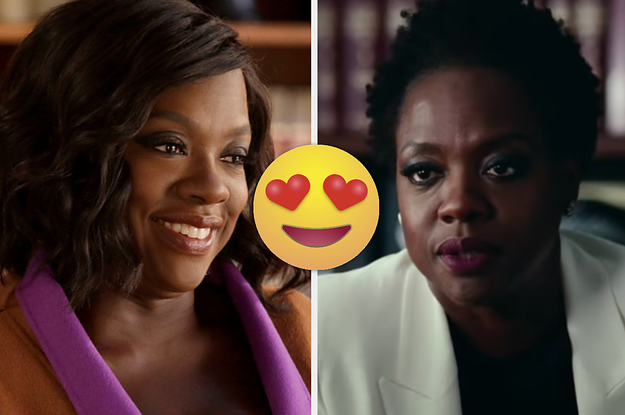 Viola Davis is posing as various characters