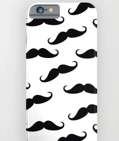 Mustache phone case