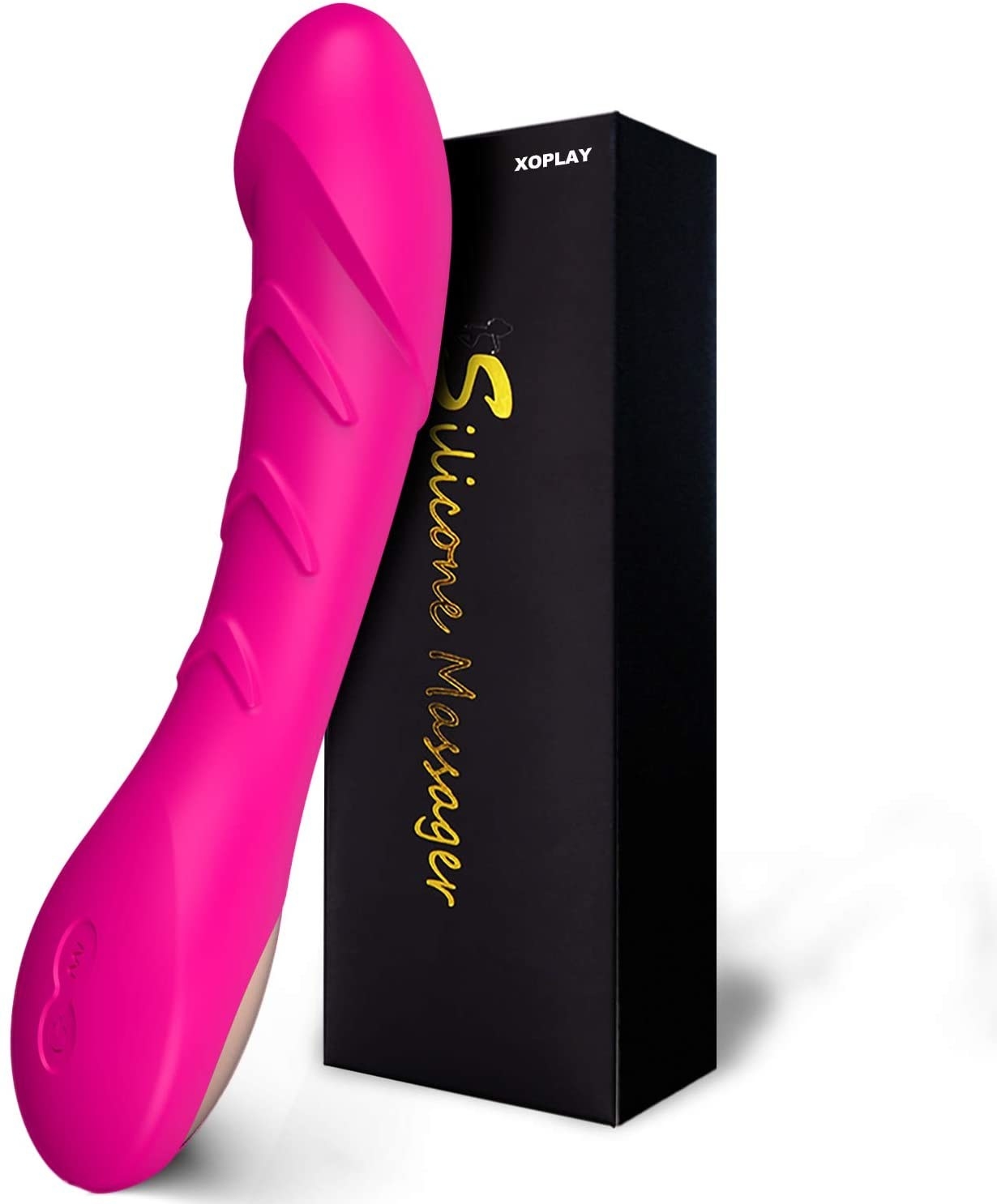 The vibrator leaning on its box