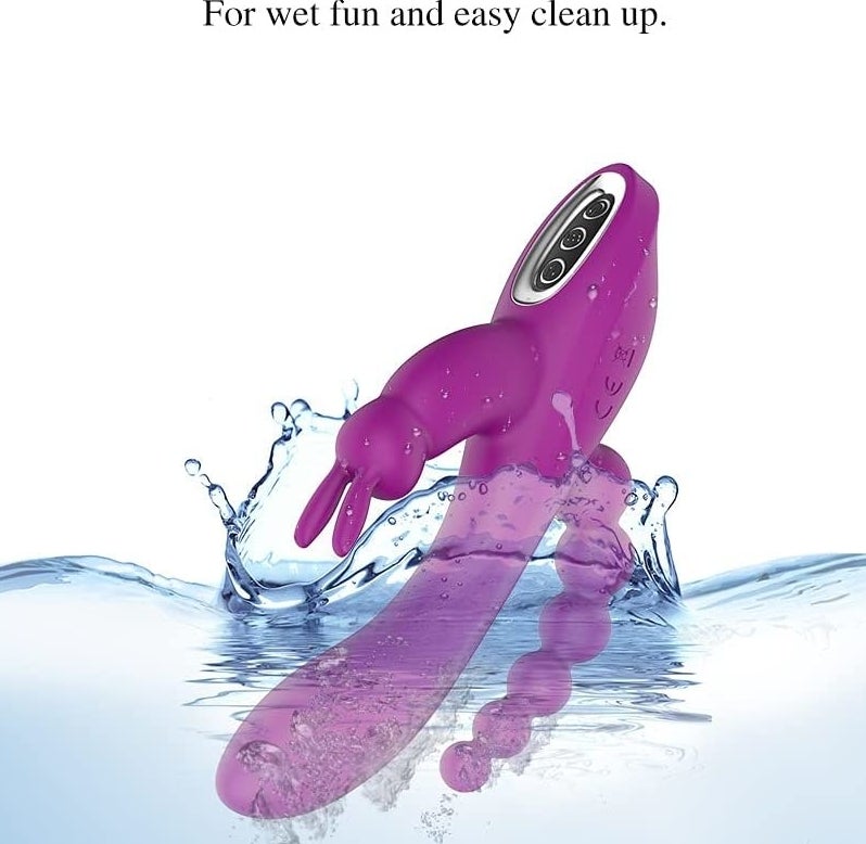 The vibrator in water