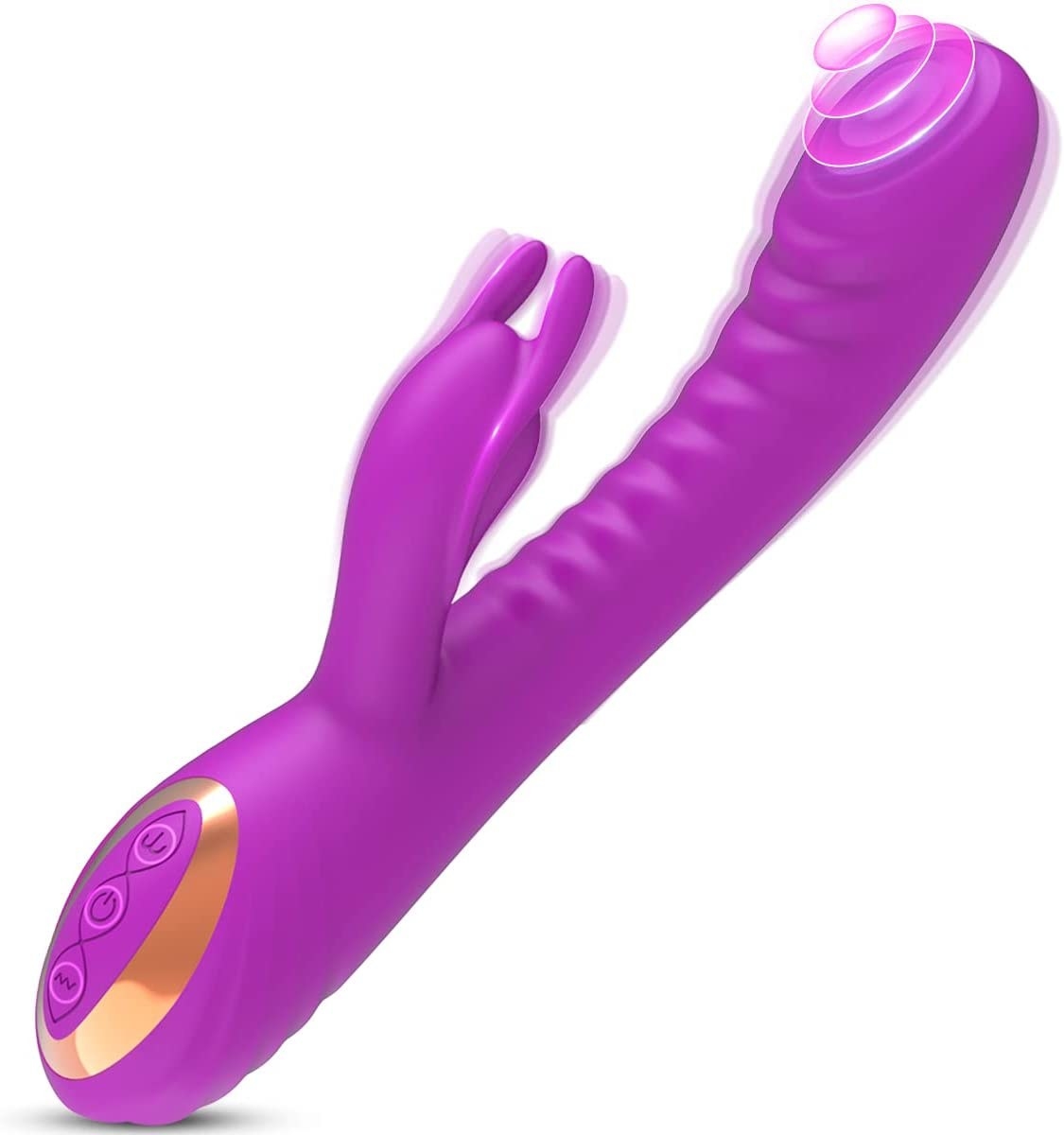 The vibrator on a white background