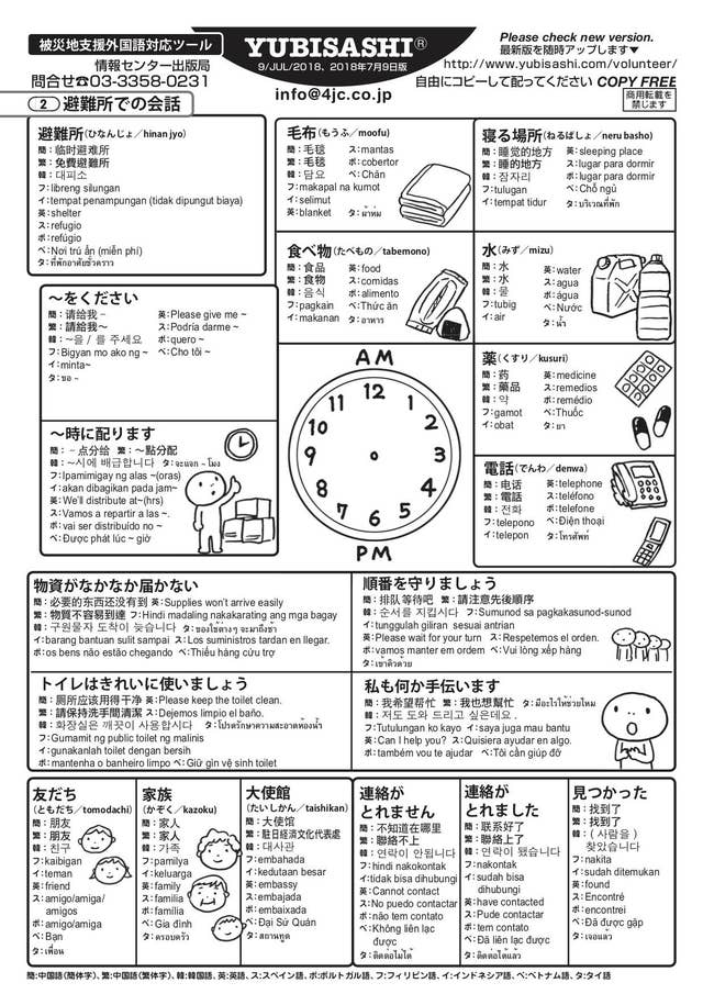 被災地に日本語がわからない外国人がいたら 使える多言語サービス6つ