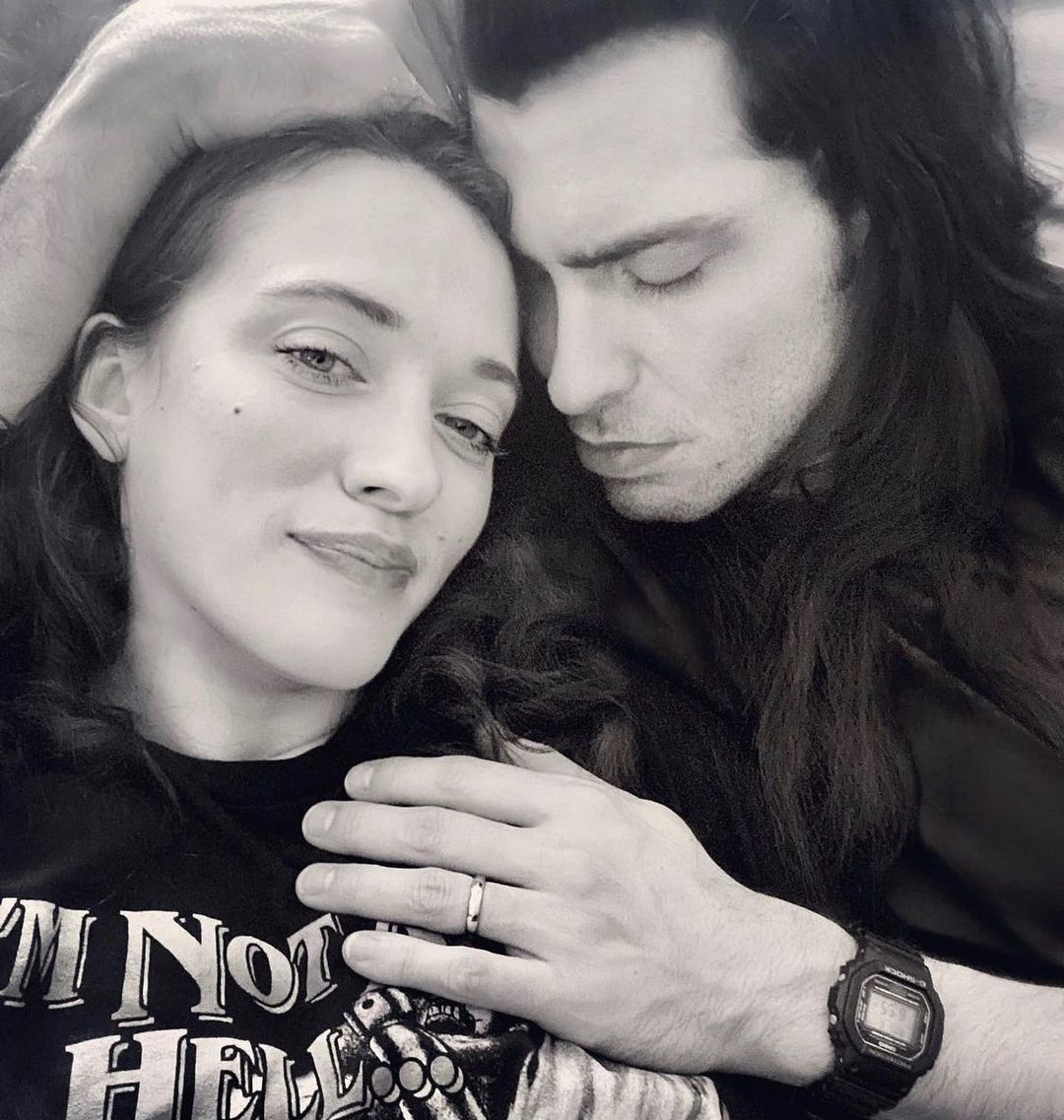 Kat Dennings Gave Andrew W.K. A Cute Bridal Makeover