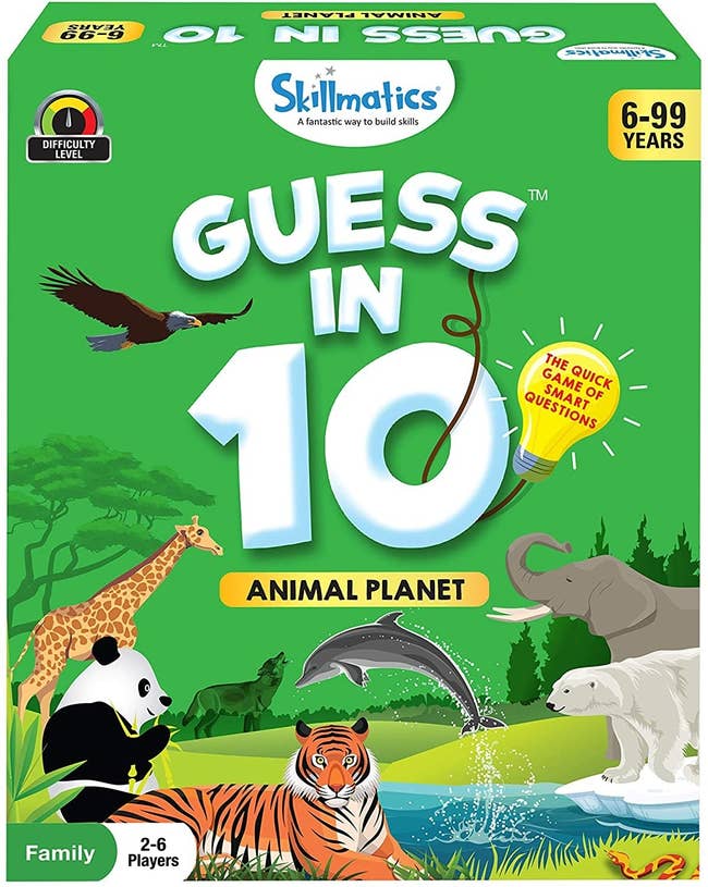 The animal planet card game
