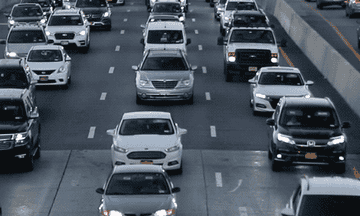 GIF of cars on highway.